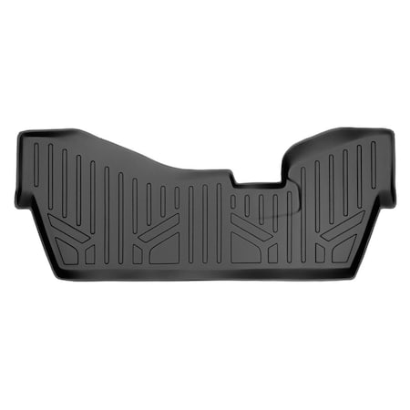 Escapada Custom Fit 3rd Row Floor Mats Liner with 2nd Row Bench Seat for 2014-2020 Acura MDX, Black ES3560834